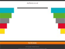 Tablet Screenshot of duffzone.co.uk